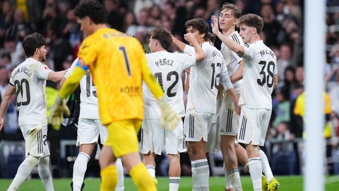  Đã đến lúc Real Madrid trông cậy vào lò La Fabrica